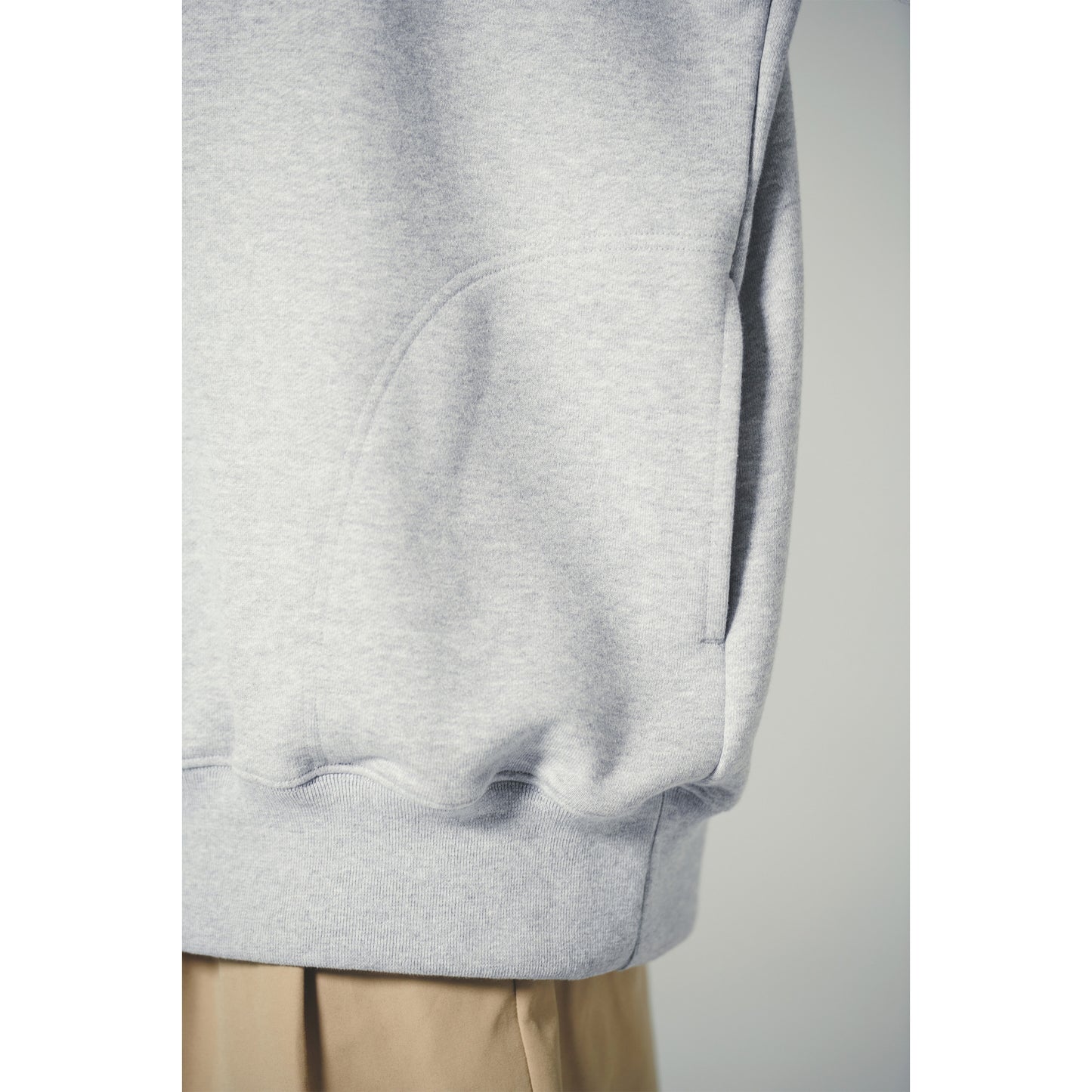 SPORTS CREW SWEAT / GRAY
