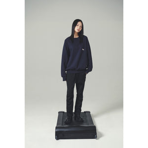 SPORTS CREW SWEAT / NAVY