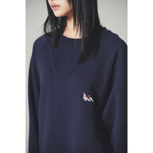 SPORTS CREW SWEAT / NAVY