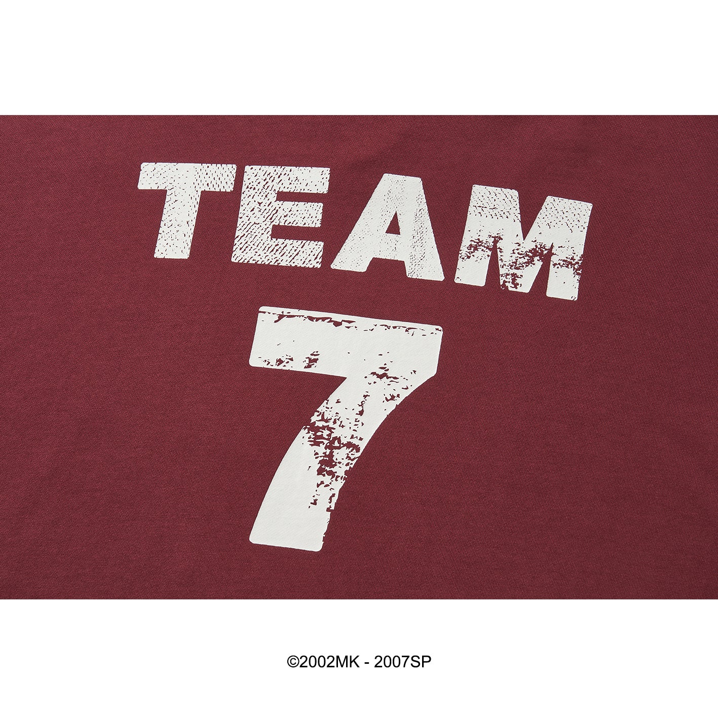 【PRE ORDER】TEAM 7 HOODIE / BURGUNDY