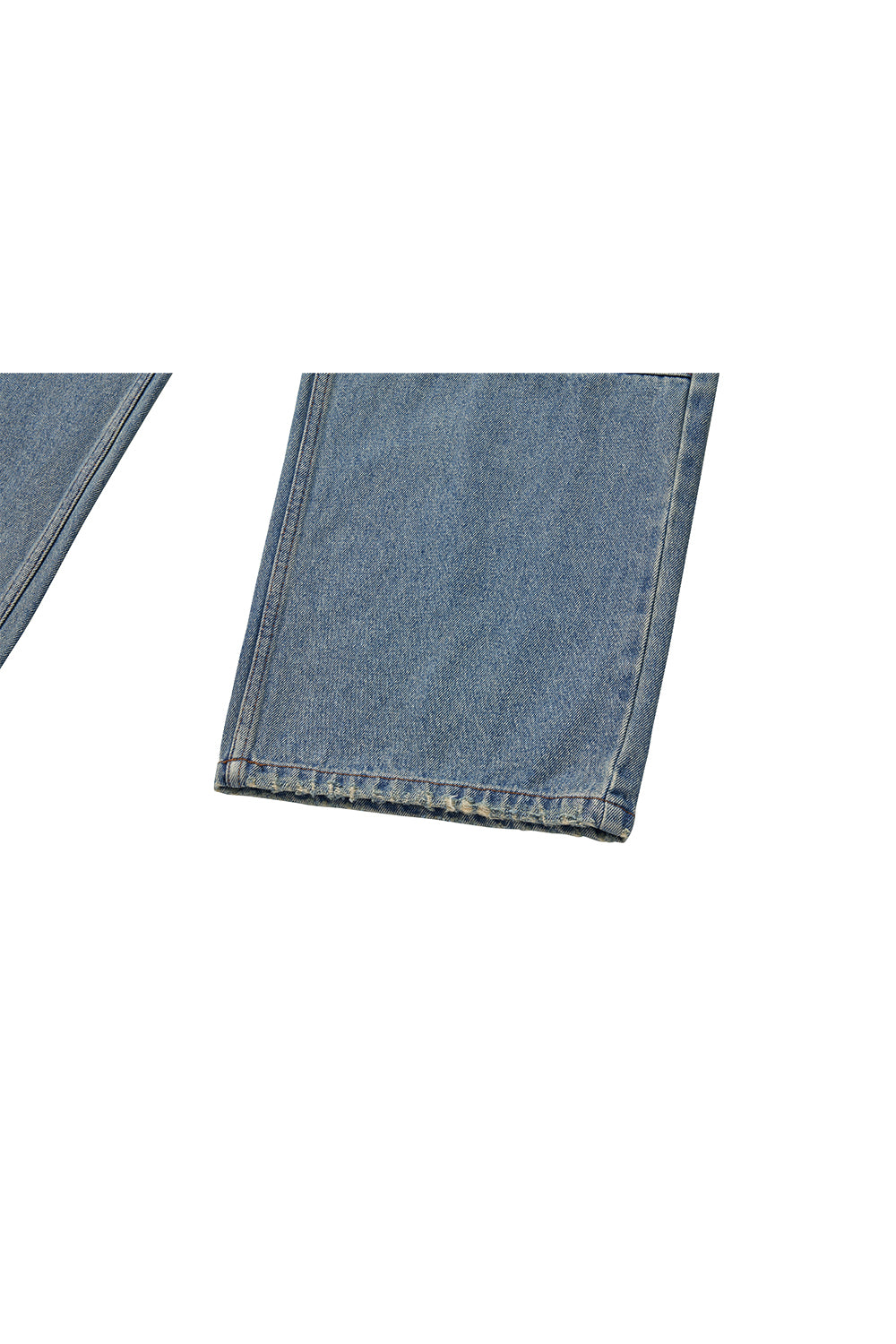 WESTERN DOUBLE KNEE DENIM PANTS / BLUE