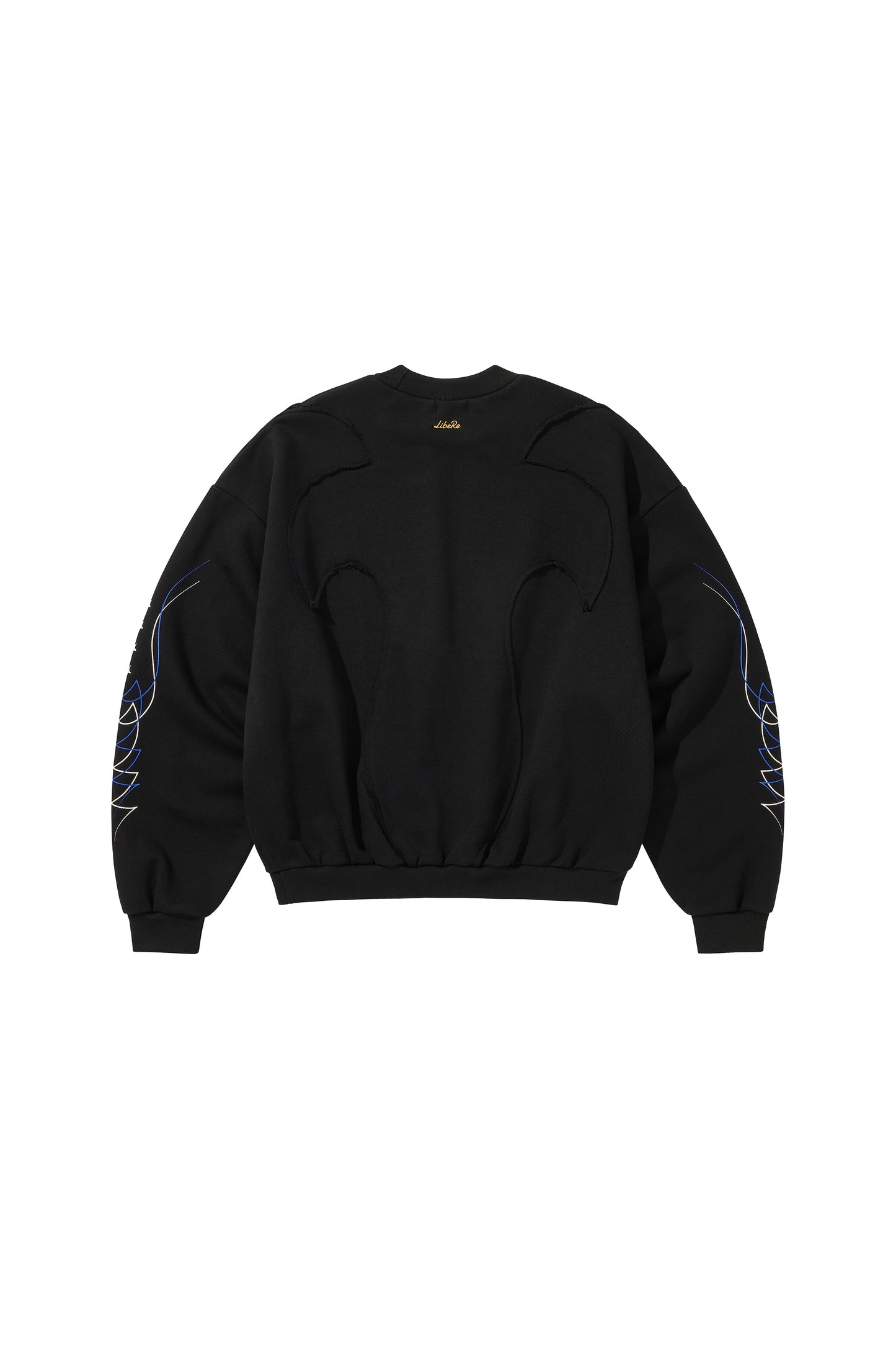 WESTERN FLAME CREWNECK SWEAT / BLACK