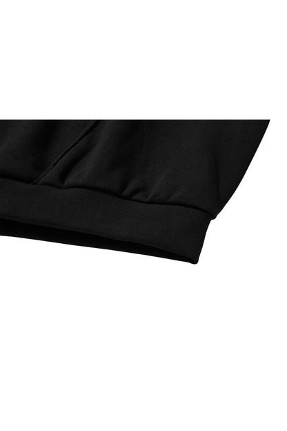 WESTERN FLAME CREWNECK SWEAT / BLACK