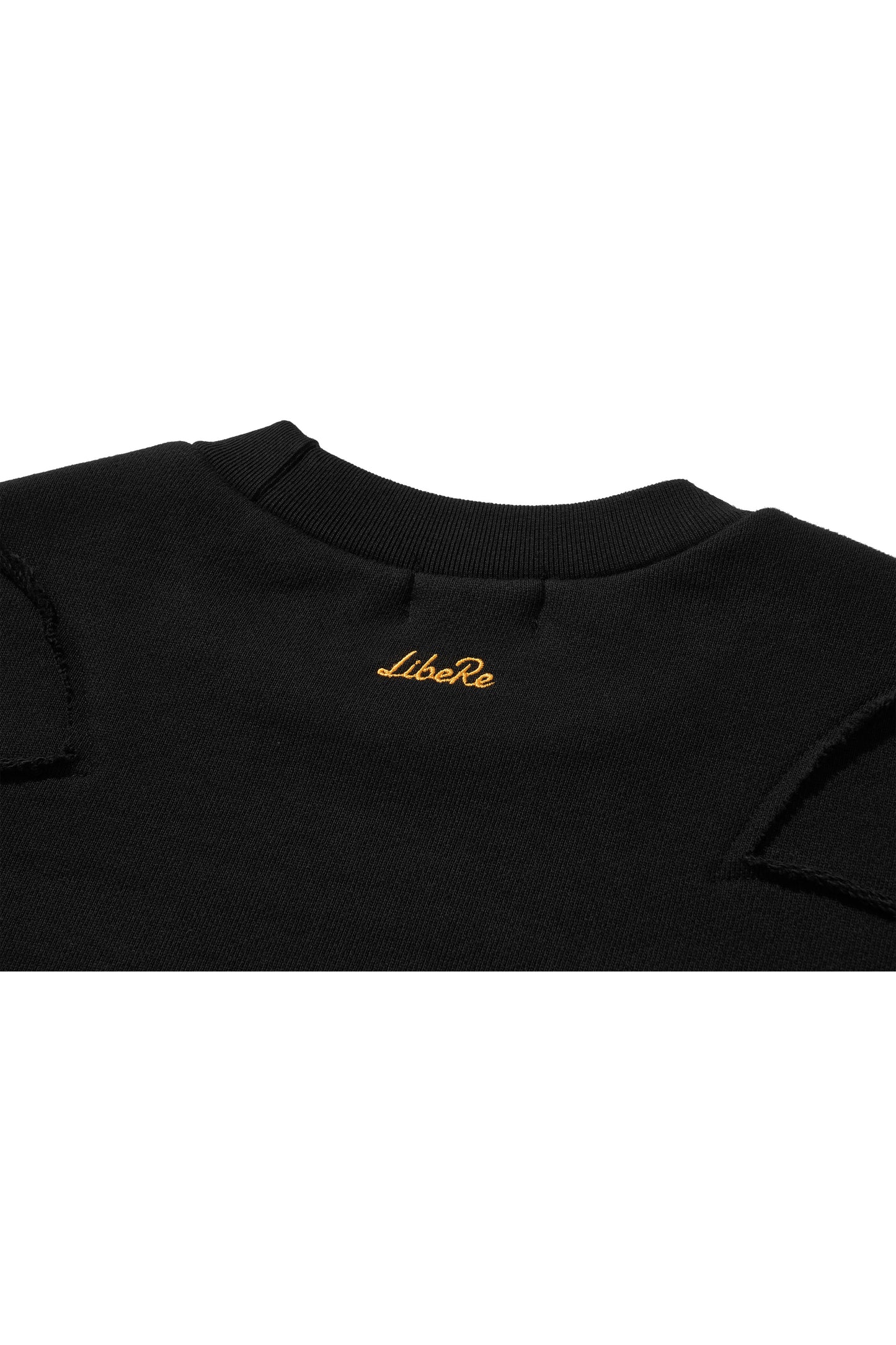 WESTERN FLAME CREWNECK SWEAT / BLACK