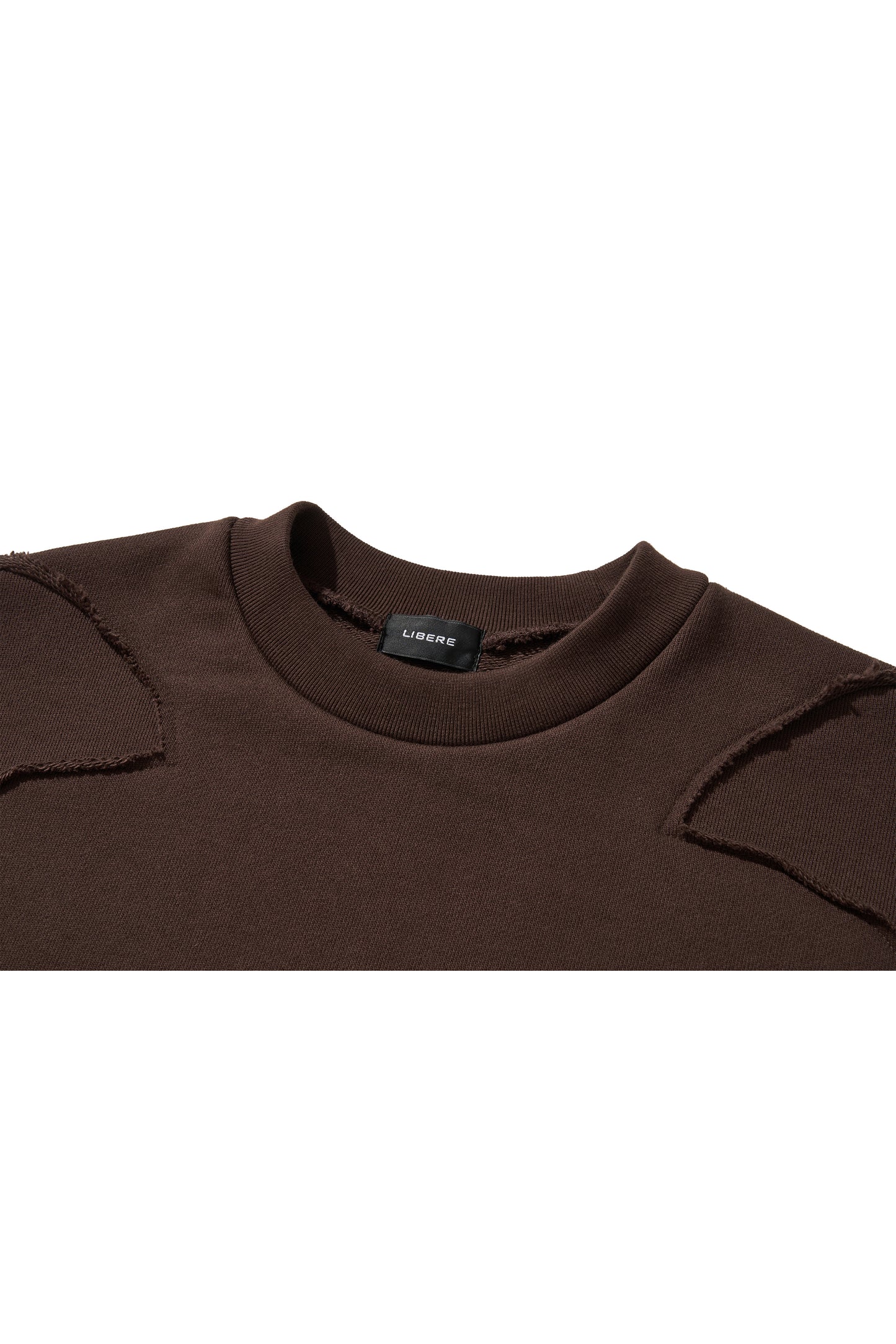 WESTERN FLAME CREWNECK SWEAT / BROWN