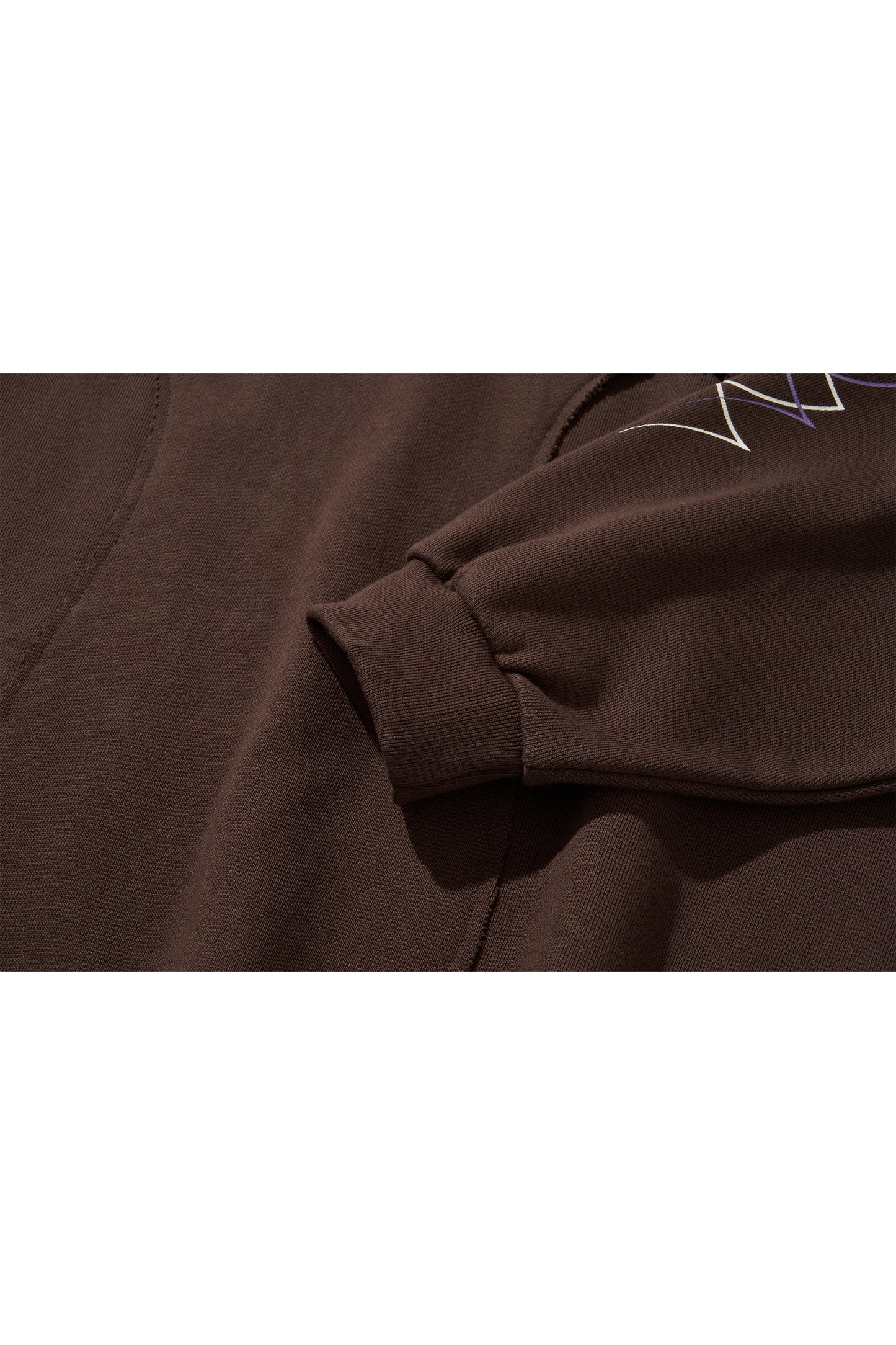 WESTERN FLAME CREWNECK SWEAT / BROWN