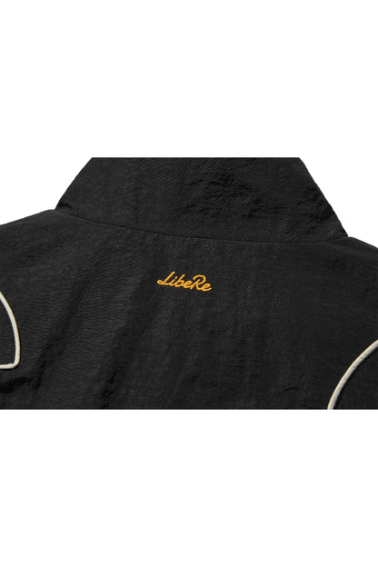 WESTERN FLAME TRACK JACKET / BLACK