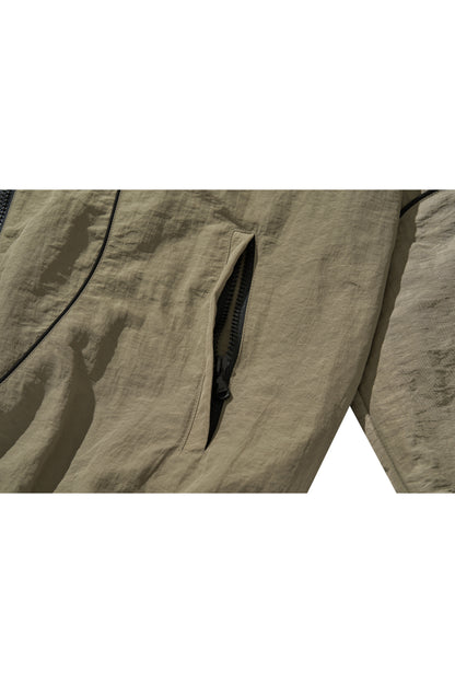 WESTERN FLAME TRACK JACKET / BEIGE