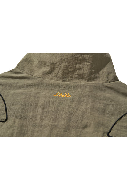 WESTERN FLAME TRACK JACKET / BEIGE