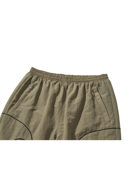 WESTERN FLAME TRACK PANTS / BEIGE