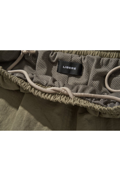 WESTERN FLAME TRACK PANTS / BEIGE
