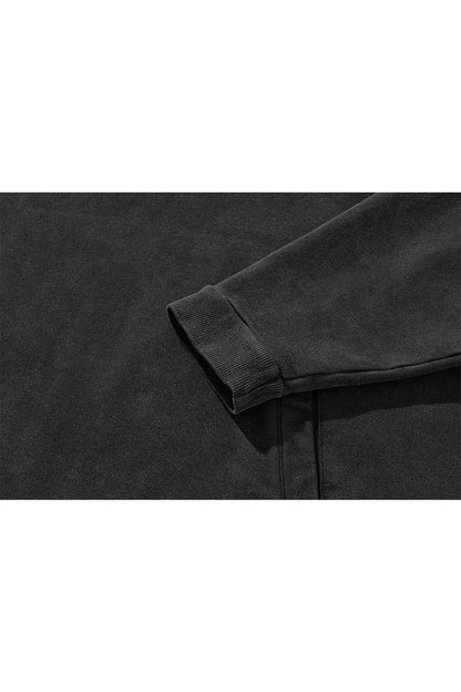 WESTERN FRINGE HOODIE /  BLACK