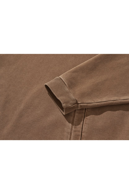 WESTERN FRINGE HOODIE /  BROWN