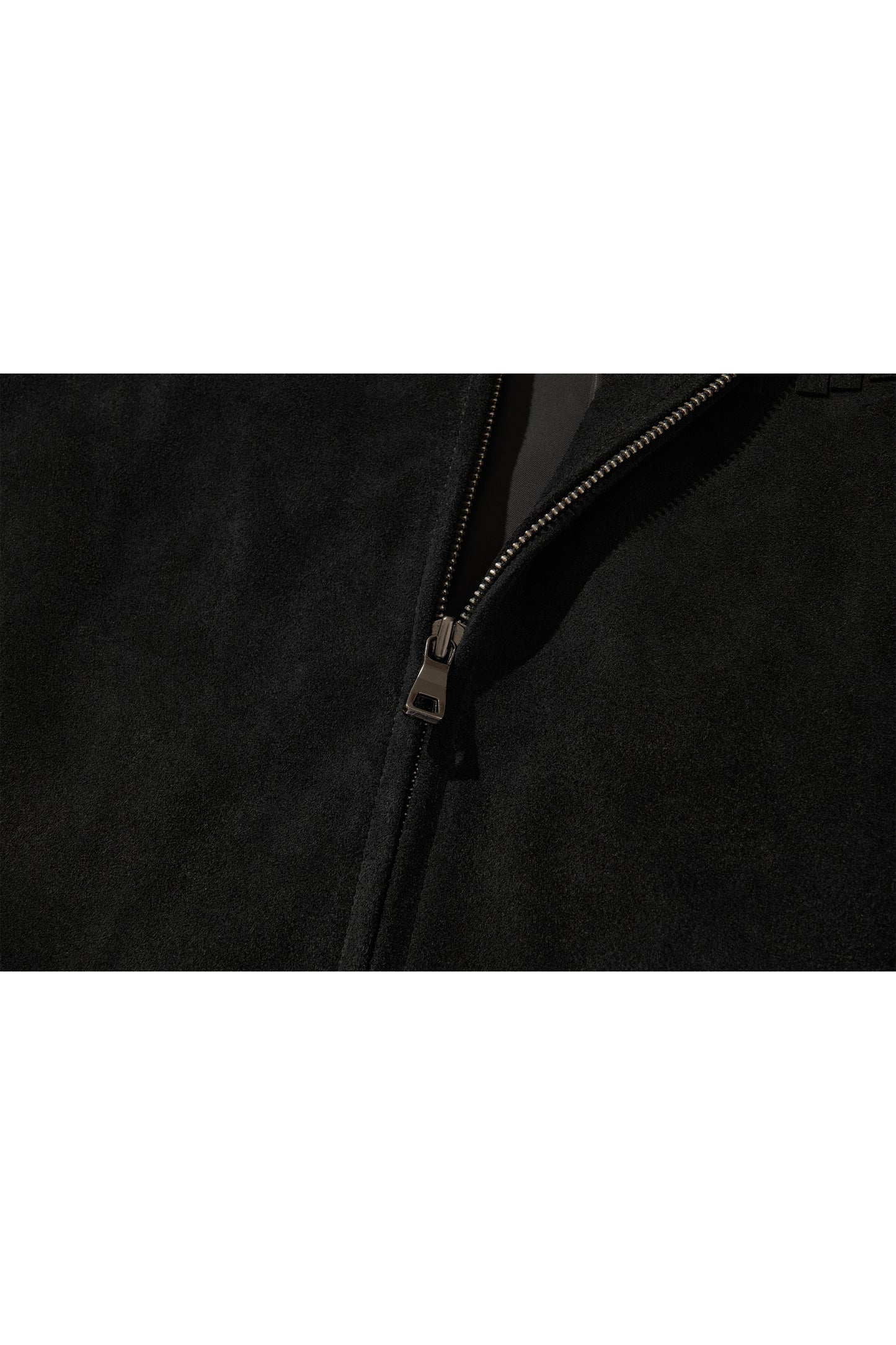 WESTERN LEATHER WORK JACKET / BLACK