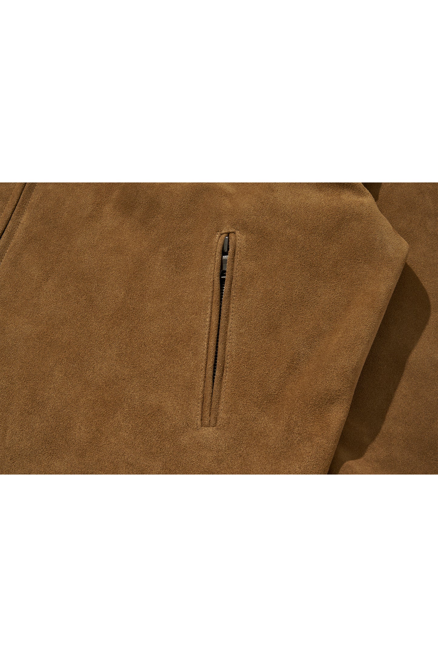 WESTERN LEATHER WORK JACKET / BROWN