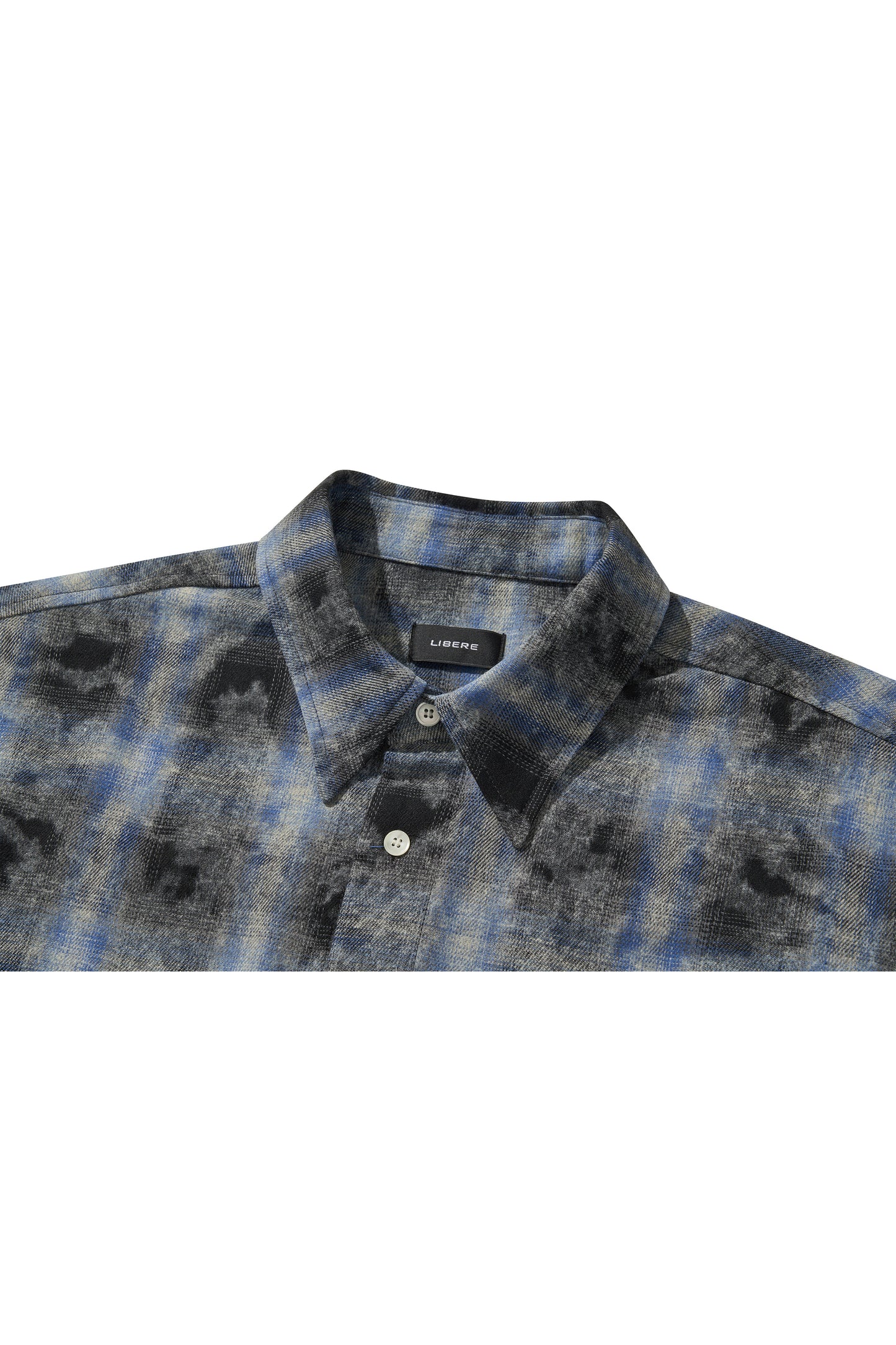WESTERN OMBRE SHIRTS / NAVY