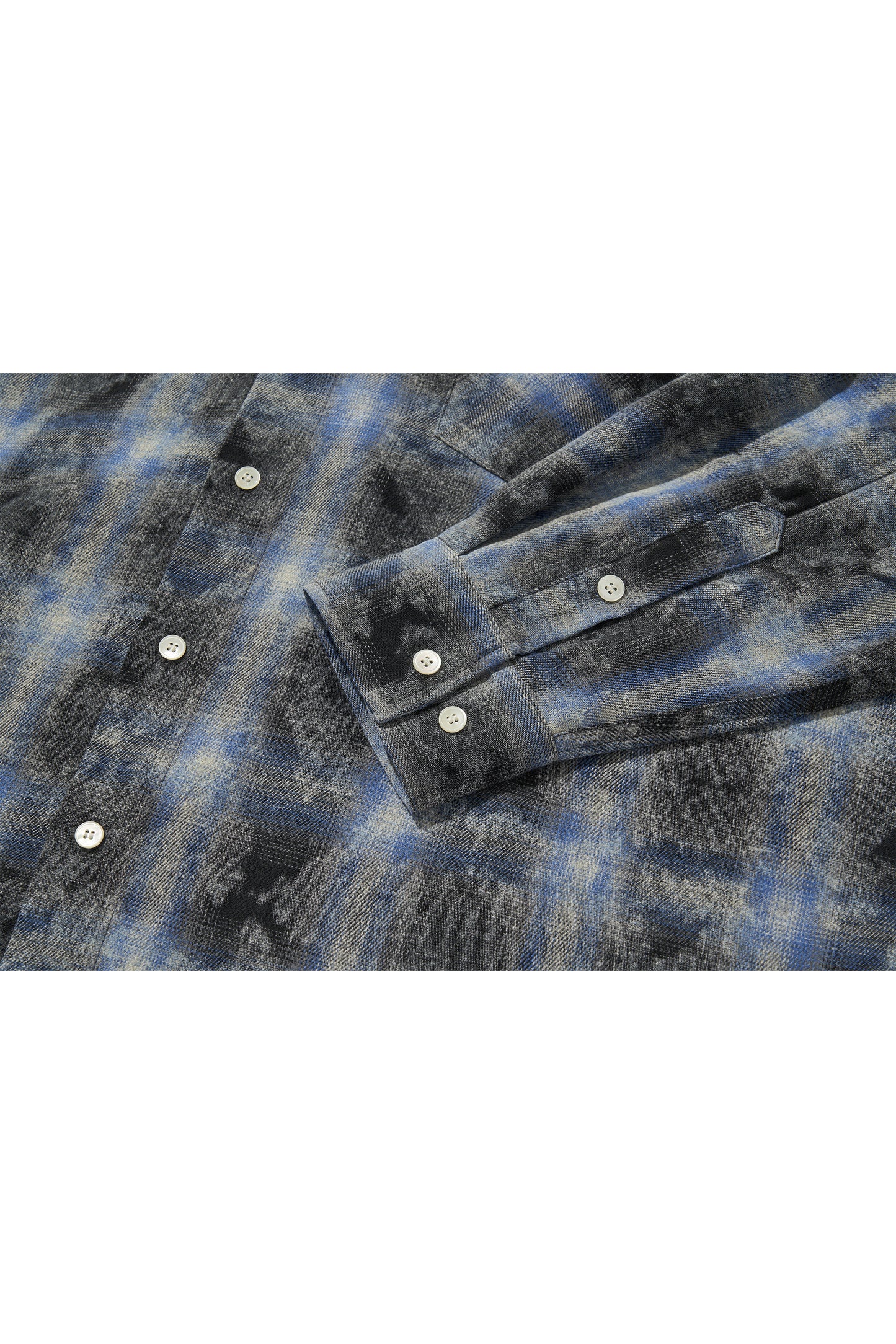 WESTERN OMBRE SHIRTS / NAVY