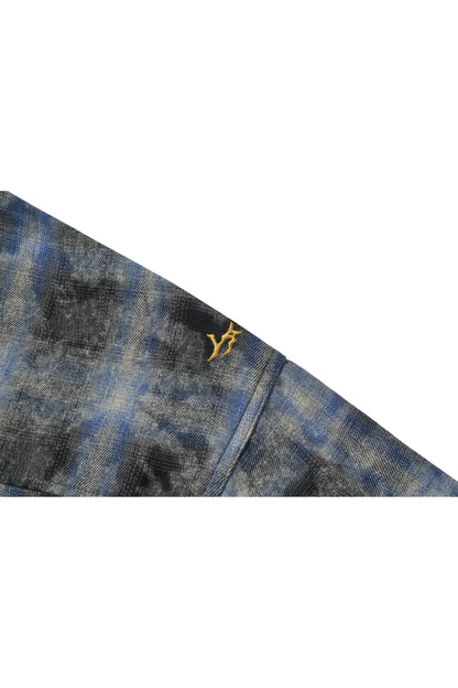 WESTERN OMBRE SHIRTS / NAVY