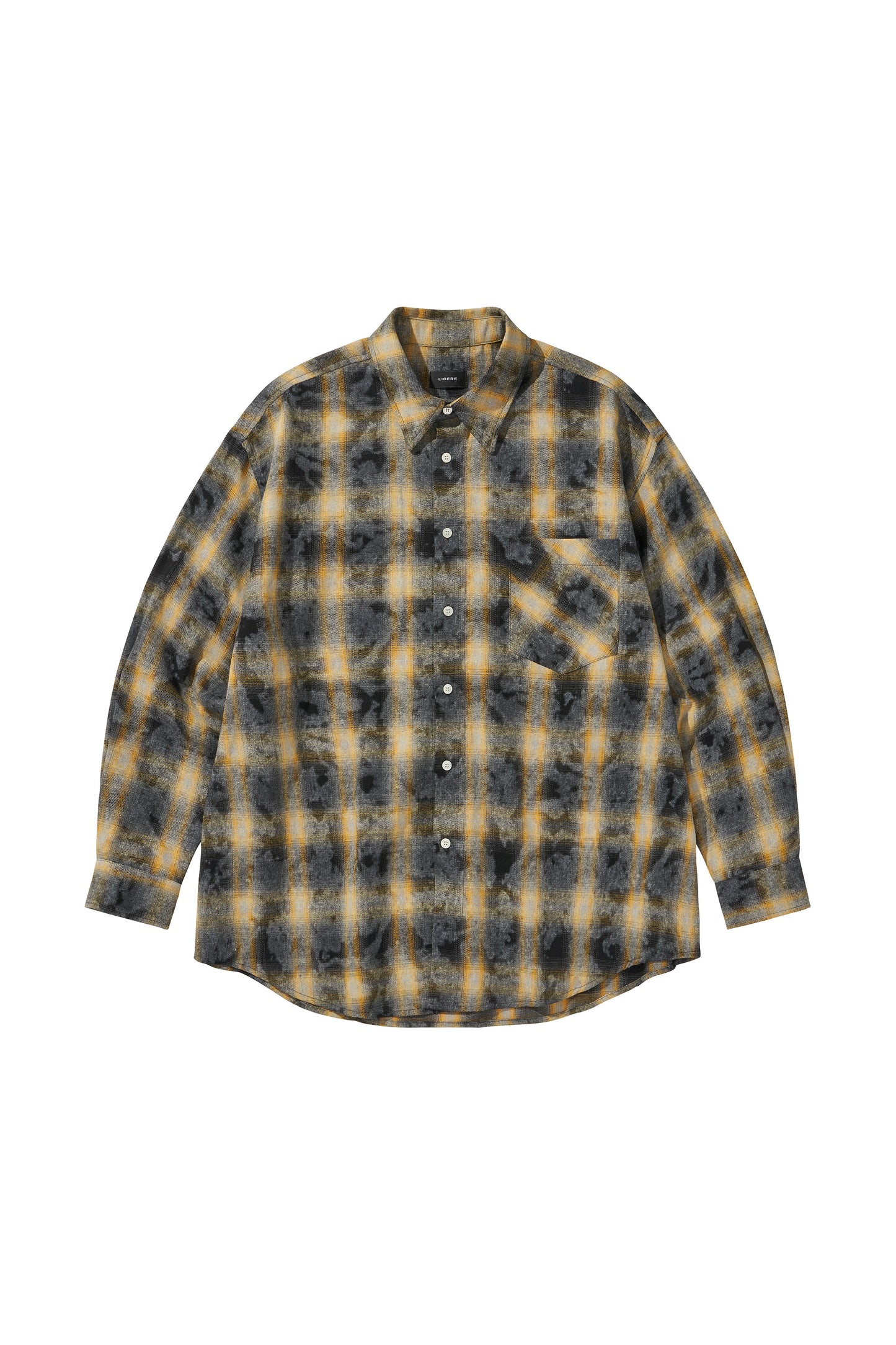 WESTERN OMBRE SHIRTS / YELLOW