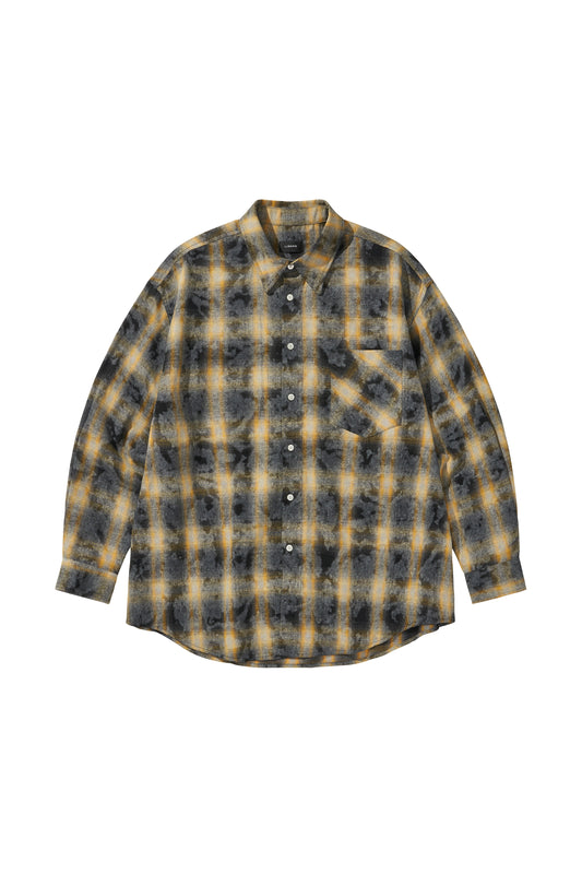 WESTERN OMBRE SHIRTS / YELLOW