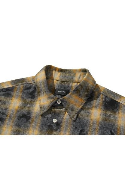 WESTERN OMBRE SHIRTS / YELLOW