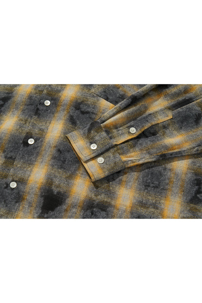 WESTERN OMBRE SHIRTS / YELLOW