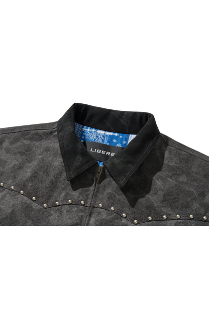 WESTERN WORK JACKET / BLACK