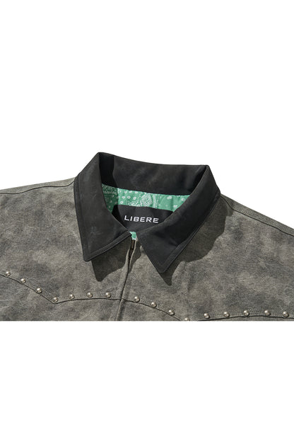 WESTERN WORK JACKET / MILITARY CAMO
