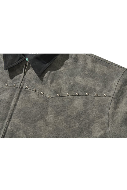WESTERN WORK JACKET / MILITARY CAMO