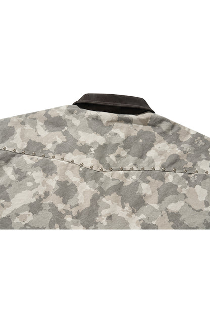 WESTERN WORK JACKET / (W)MILITARY CAMO