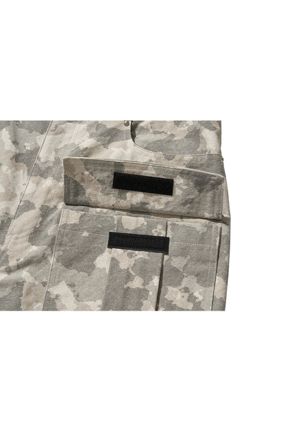 WIDE CARGO PANTS / (W)MILITARY CAMO