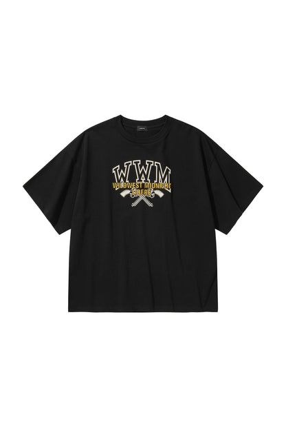 WWM T-SHIRTS / BLACK