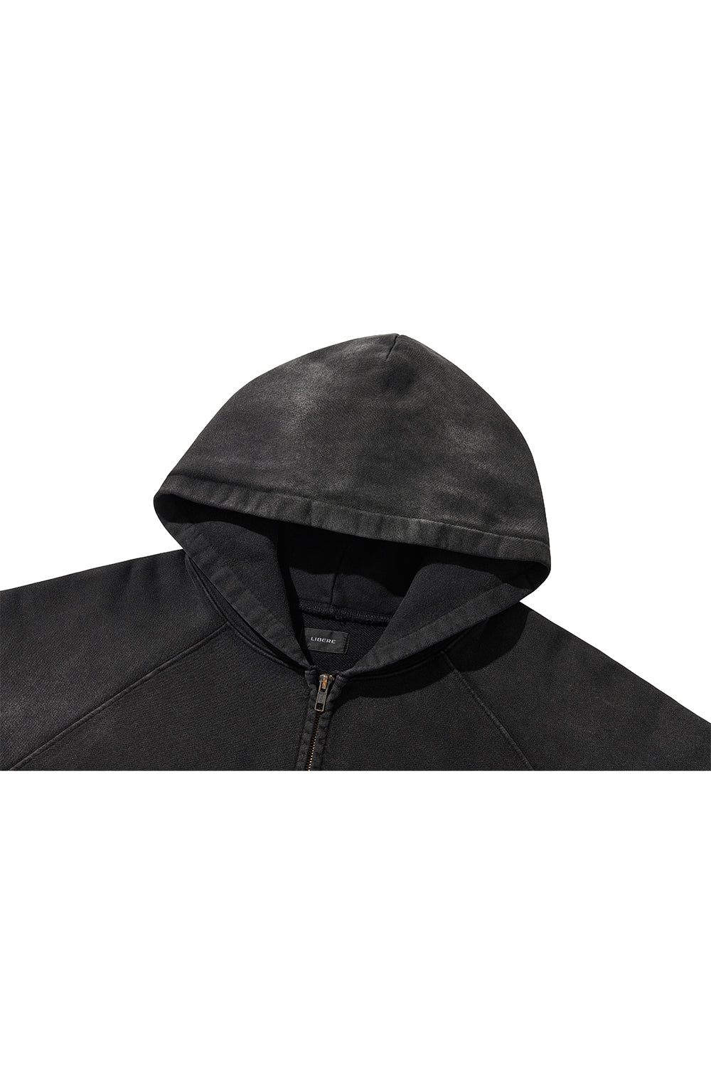 WWM ZIP-UP HOODY / BLACK