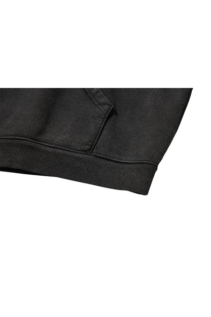 WWM ZIP-UP HOODY / BLACK