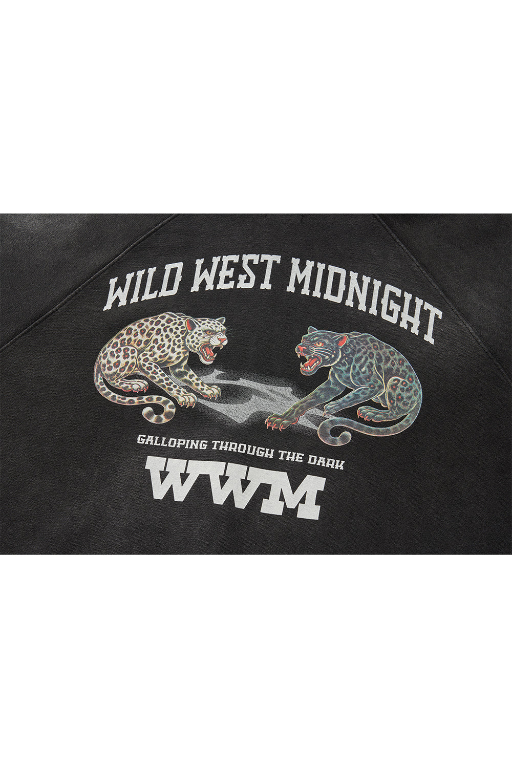 WWM ZIP-UP HOODY / BLACK