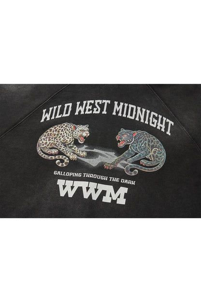 WWM ZIP-UP HOODY / BLACK