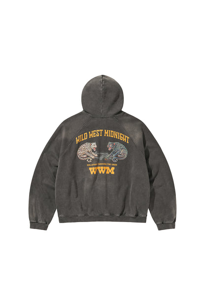WWM ZIP-UP HOODY / CHARCOAL