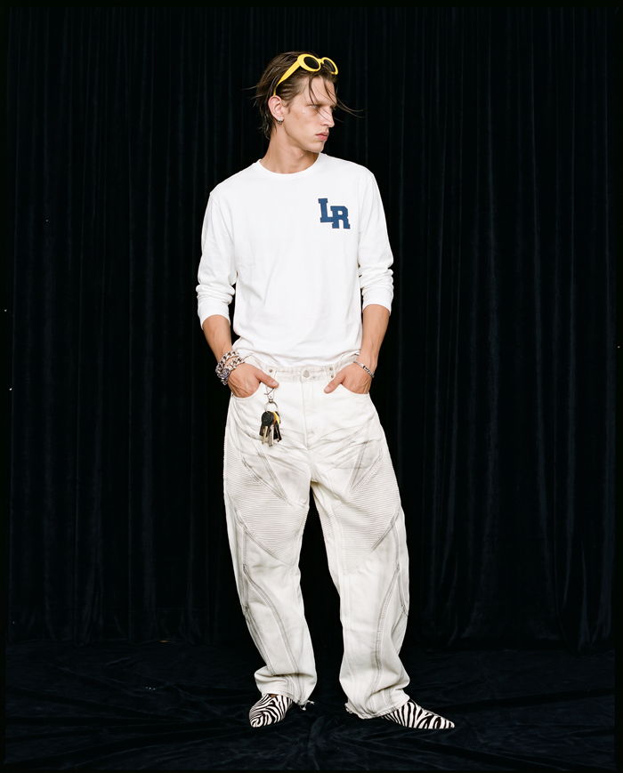 LR STANDARD LONG SLEEVE T-SHIRT / WHITE