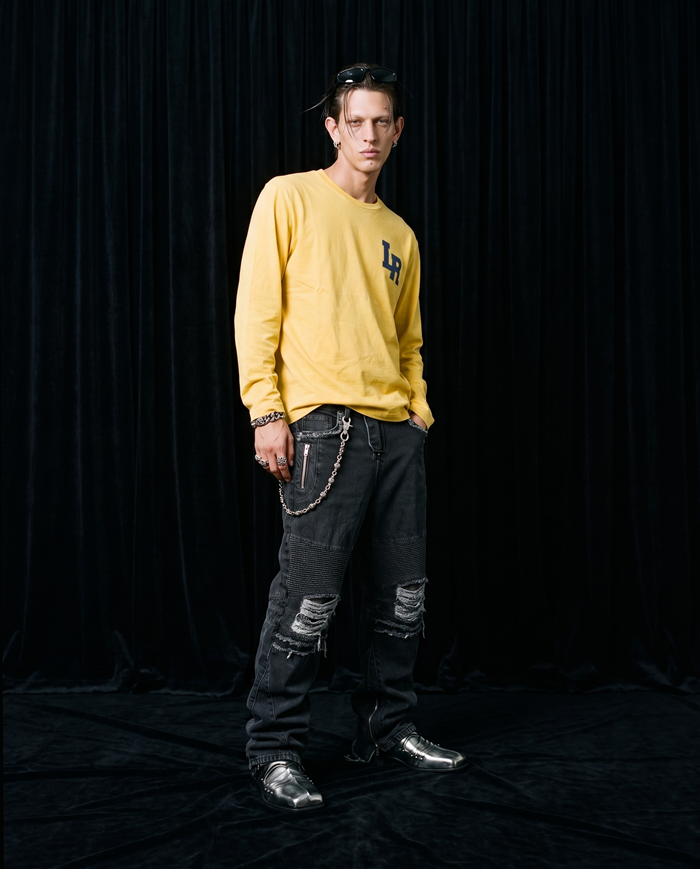 LR STANDARD LONG SLEEVE T-SHIRT / YELLOW