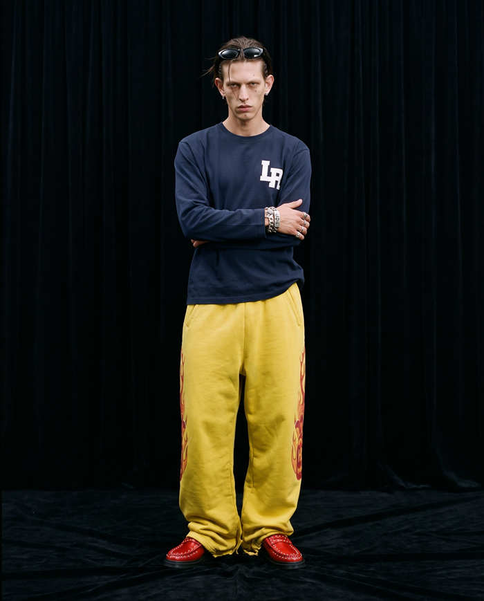 LR STANDARD LONG SLEEVE T-SHIRT / NAVY