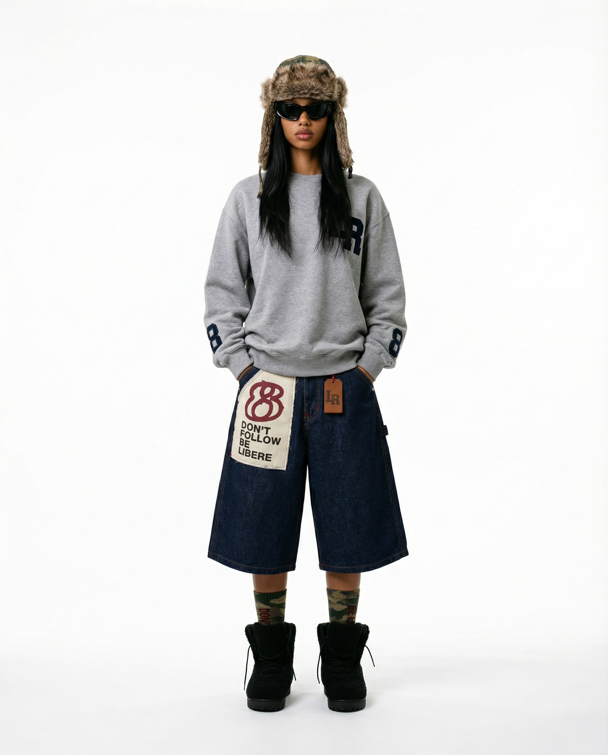 LR BASE SWEATSHIRT / GRAY
