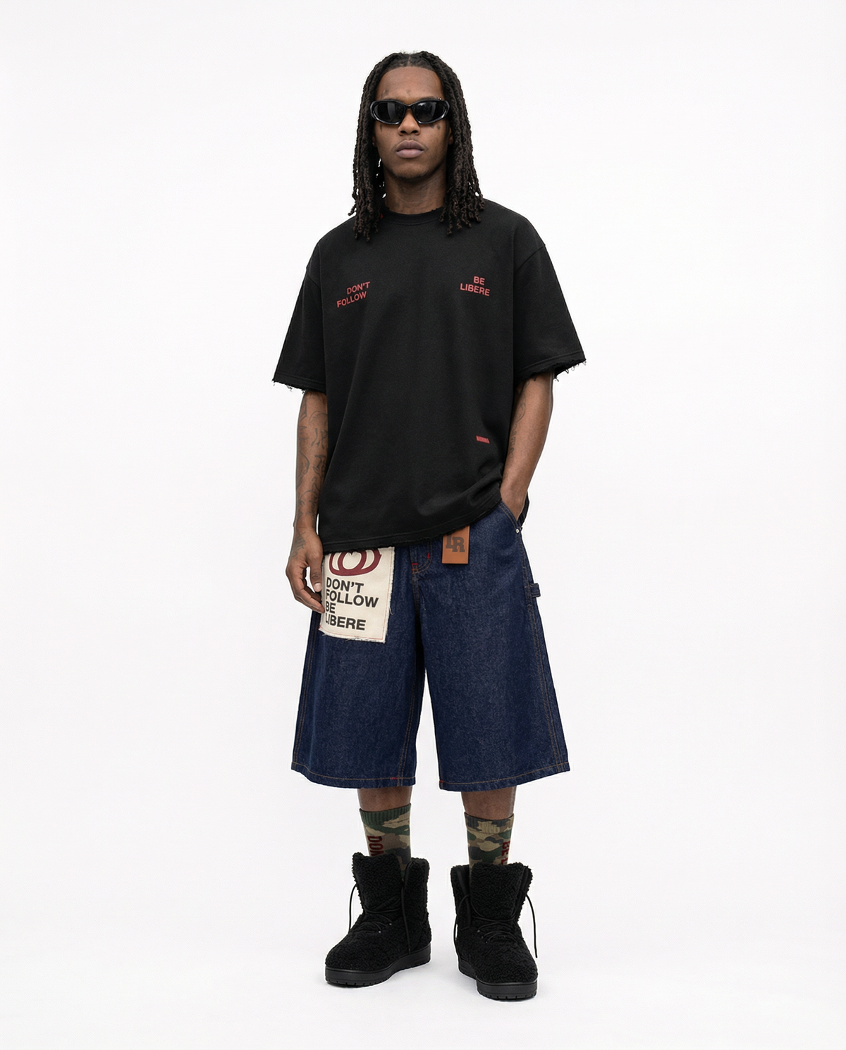 CROWD T-SHIRT / BLACK