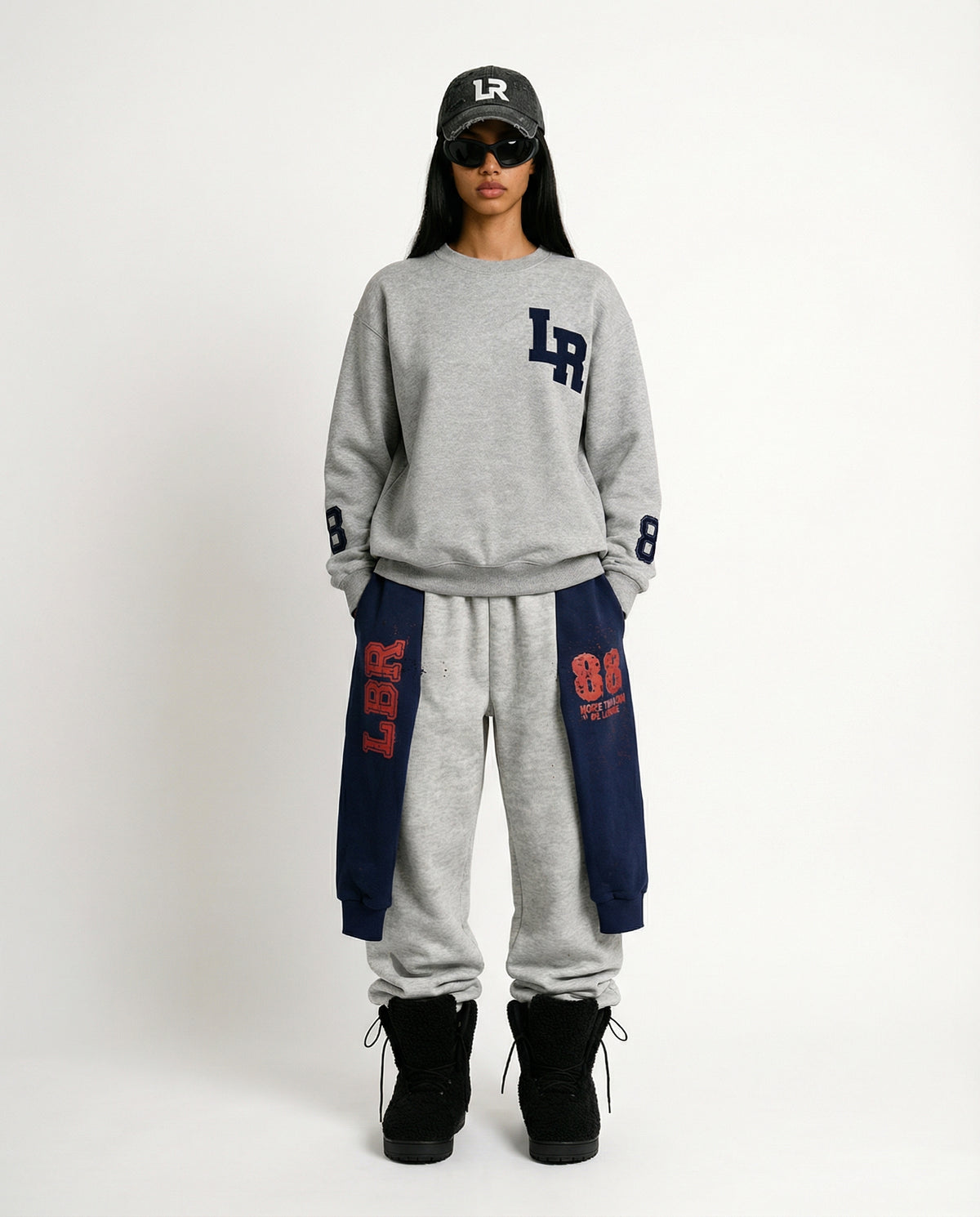 LR BASE SWEATSHIRT / GRAY
