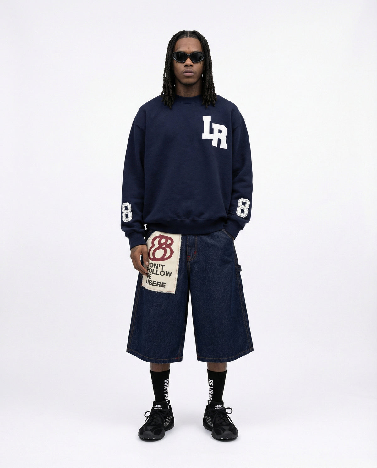 LR BASE SWEATSHIRT / NAVY
