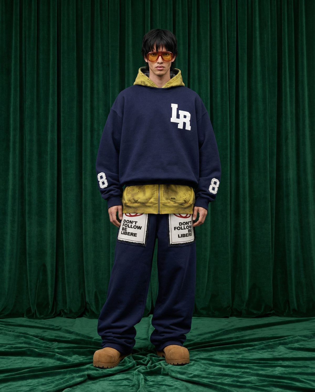 LR BASE SWEATSHIRT / NAVY