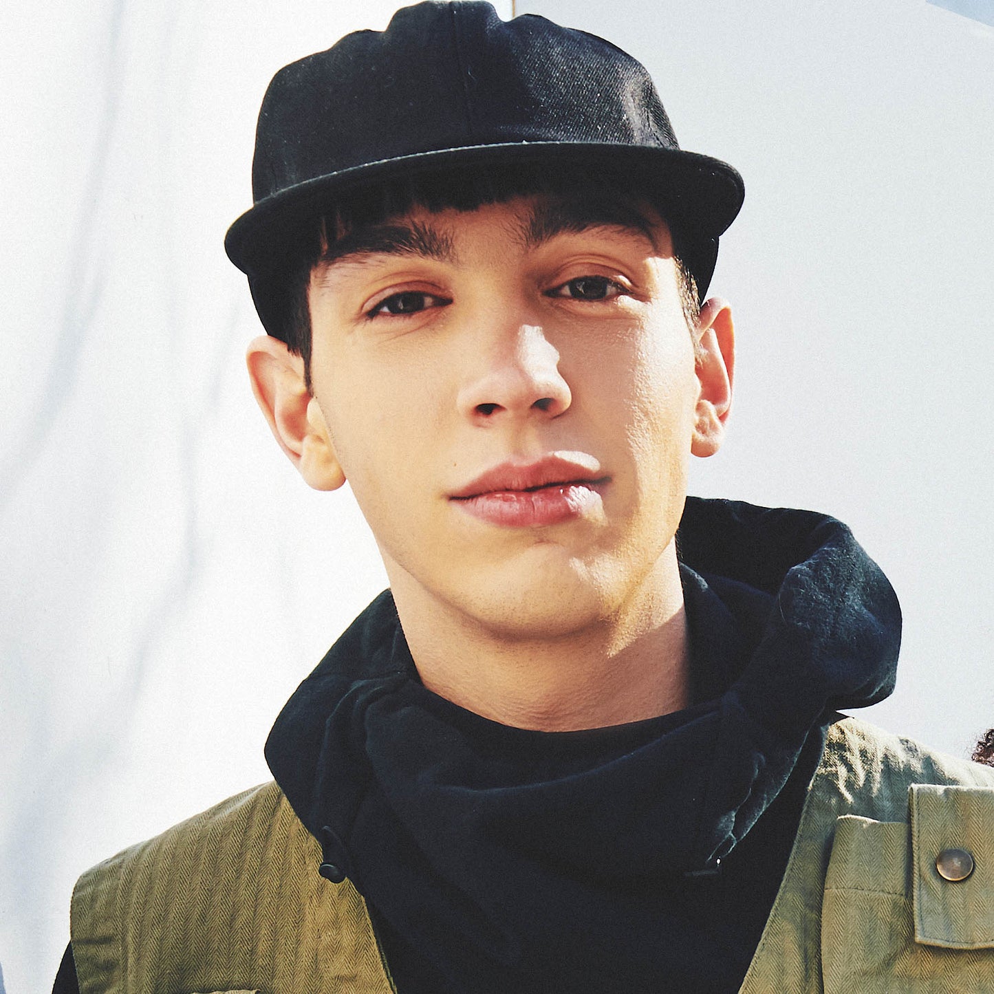 CANVAS BALL CAP / BLACK