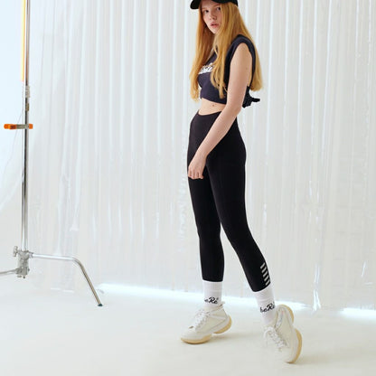 LOGO SOCKS/White