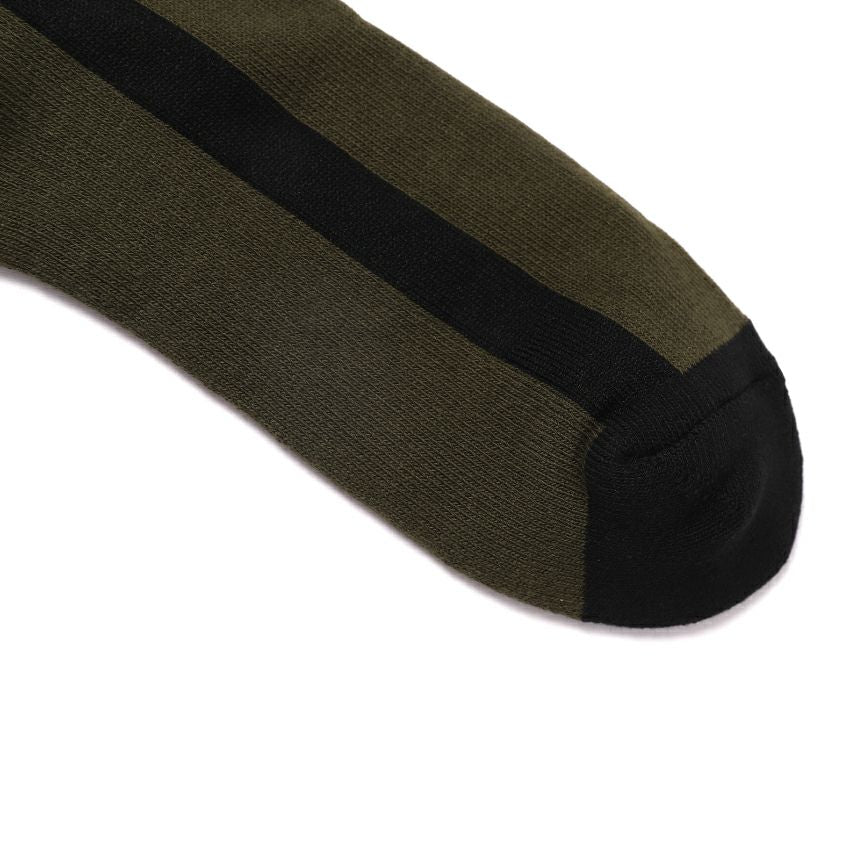 LINE SOCKS / KHAKI
