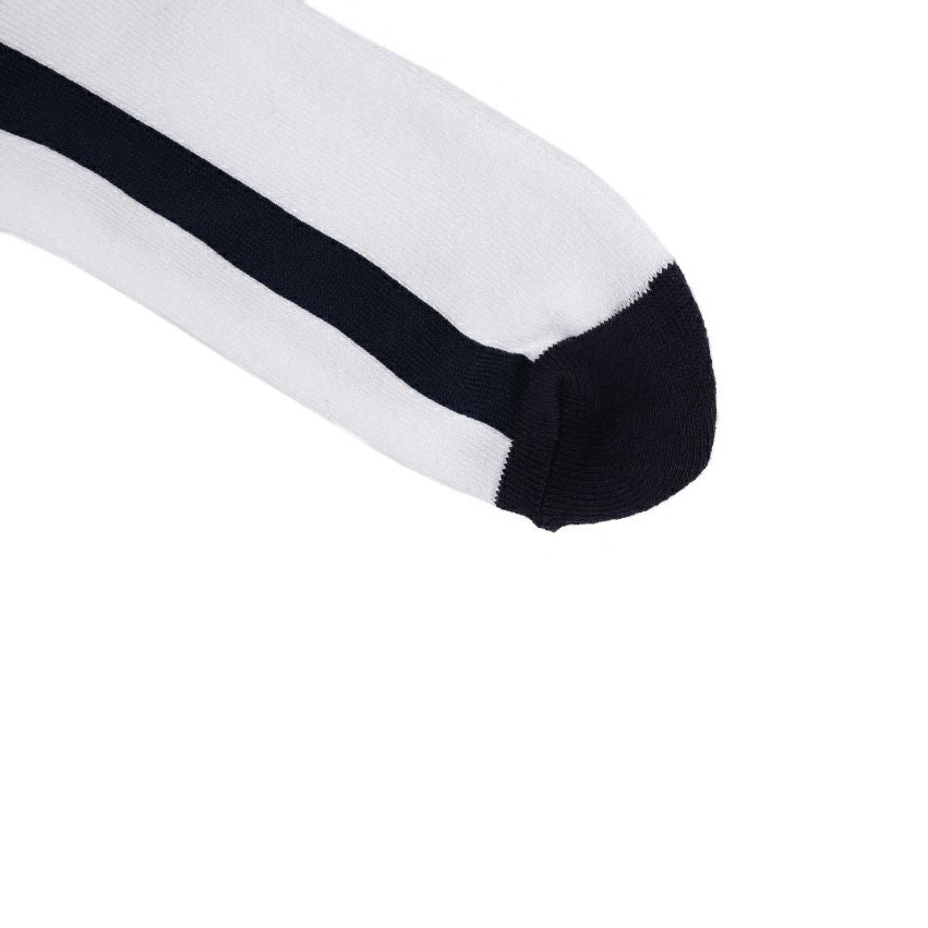 LINE SOCKS / WHITE
