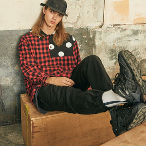 LINE SOCKS / WHITE